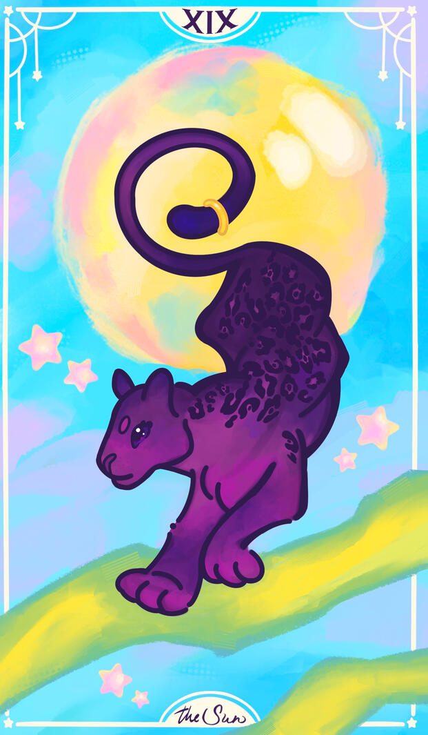 Tarot Bestiary, Procreate, 2024