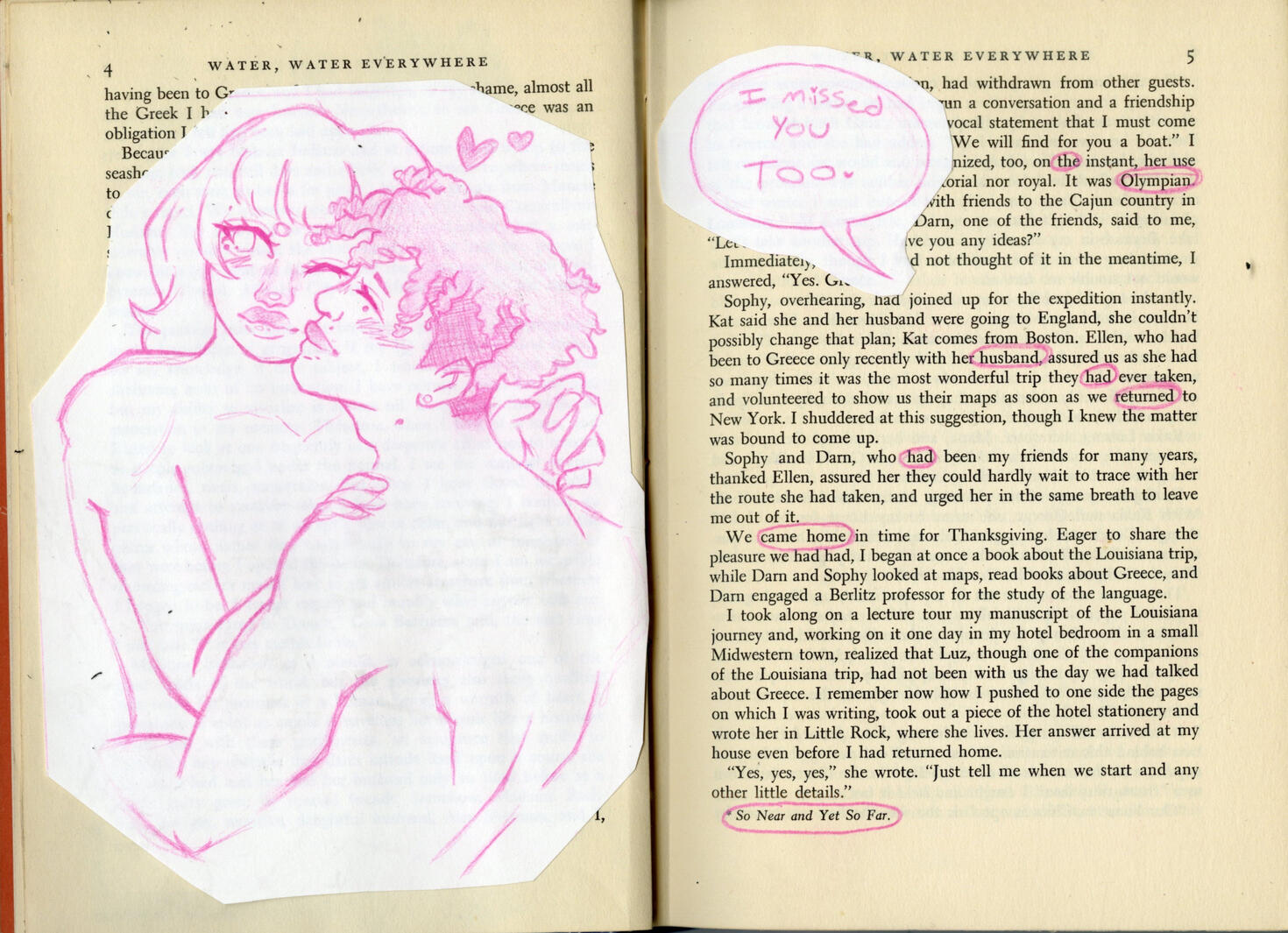 Olympian, Book, Color Pencil, 2024