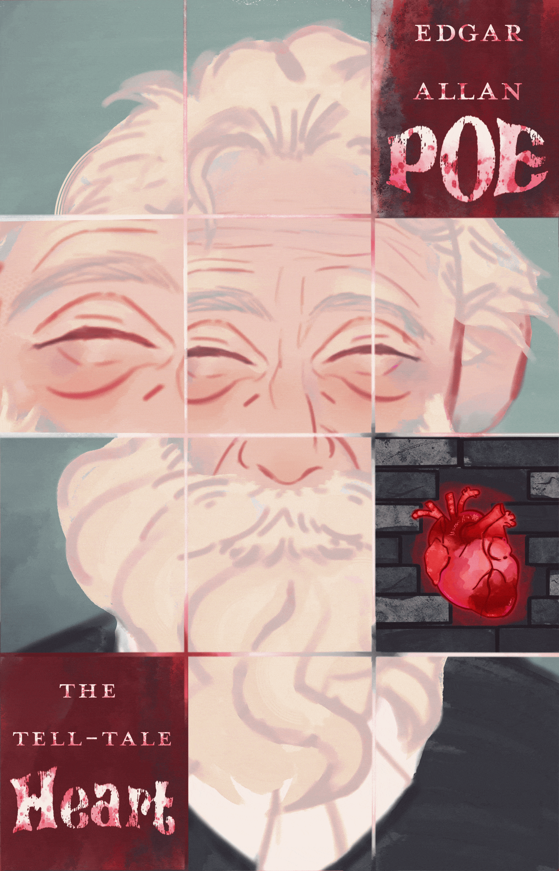 Tell-Tale Heart, Procreate, 2023