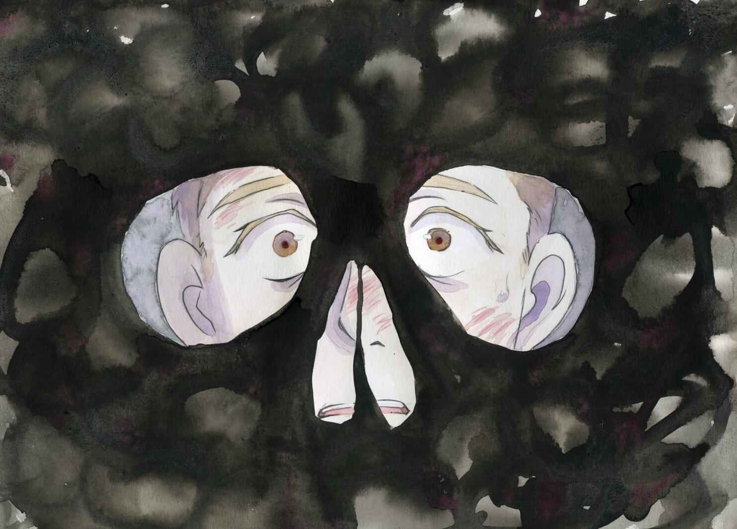 F-Falin?, Watercolor, 2025